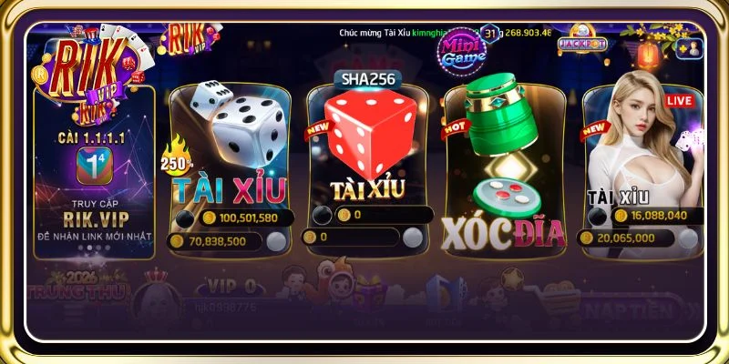 Giới thiệu RIKVIP về những sảnh chơi làm nên tên tuổi