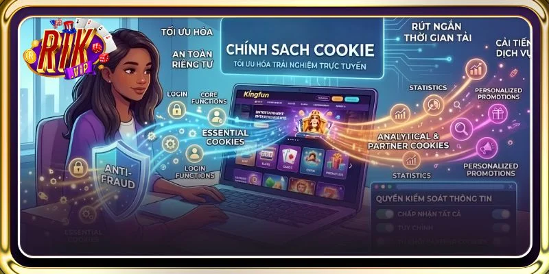 Nhiệm vụ của chính sách cookie RIKVIP mà bet thủ cần nắm được